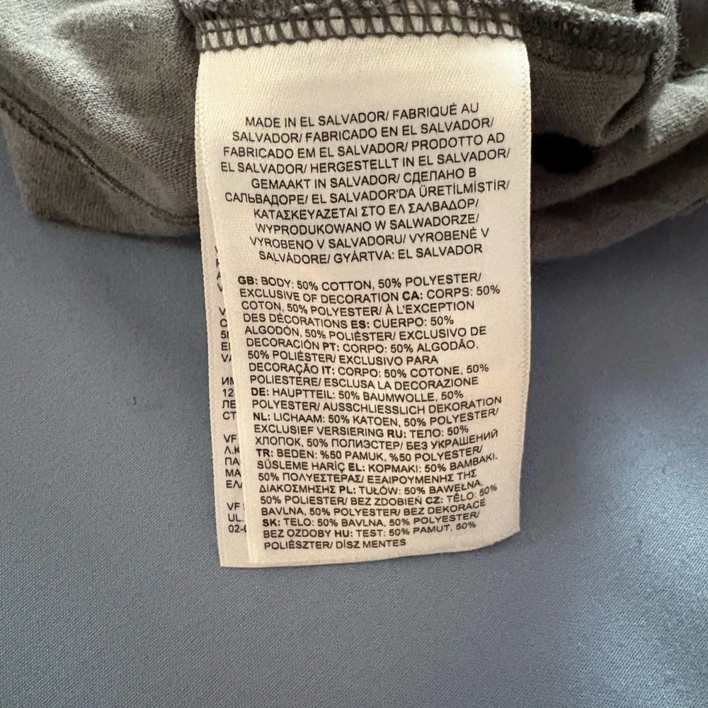 The North Face Men's Charcoal Long Sleeve Tee